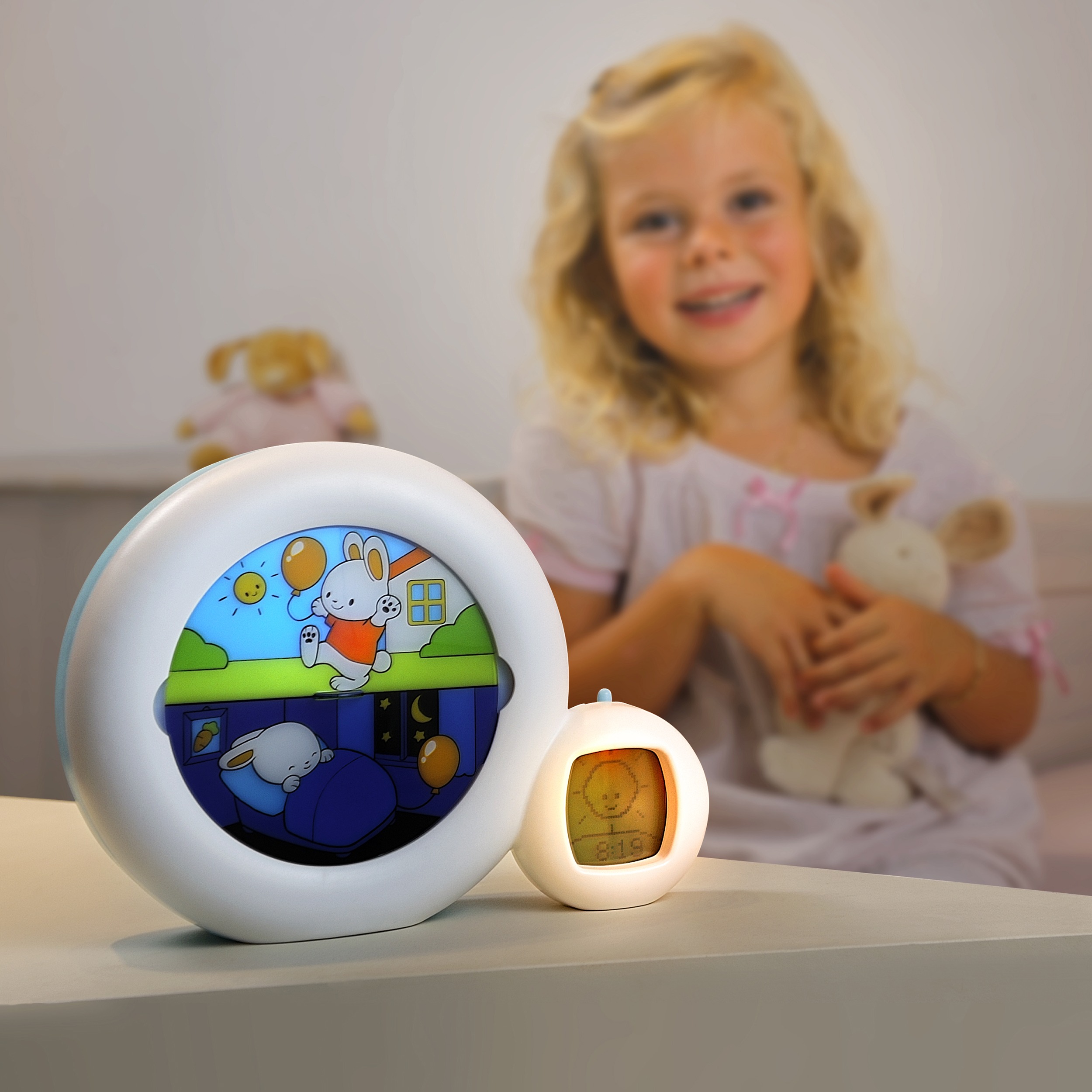 Réveil Kid'Sleep Clock : le réveil qui facilite l'apprentissage du