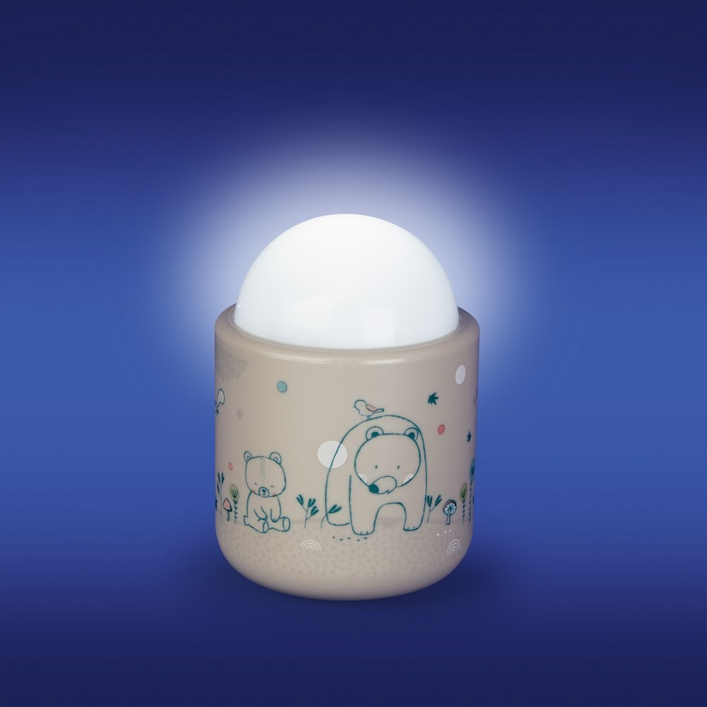Veilleuse Little Moon Bleue  PABOBO PABOBO SL05-BLUE : Boutique tout pour  bébé, magasin de puériculture pas cher à Paris